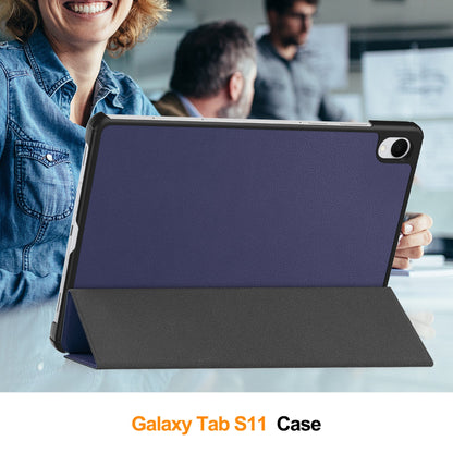 Galaxy Tab S11 Tri-fold Pu Case [Navy]