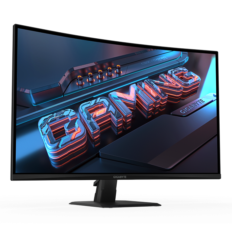 Gigabyte Gs32Qc A 31.5"Qhd 180Hz 2Xhdmi Va Curved Gaming Monitor