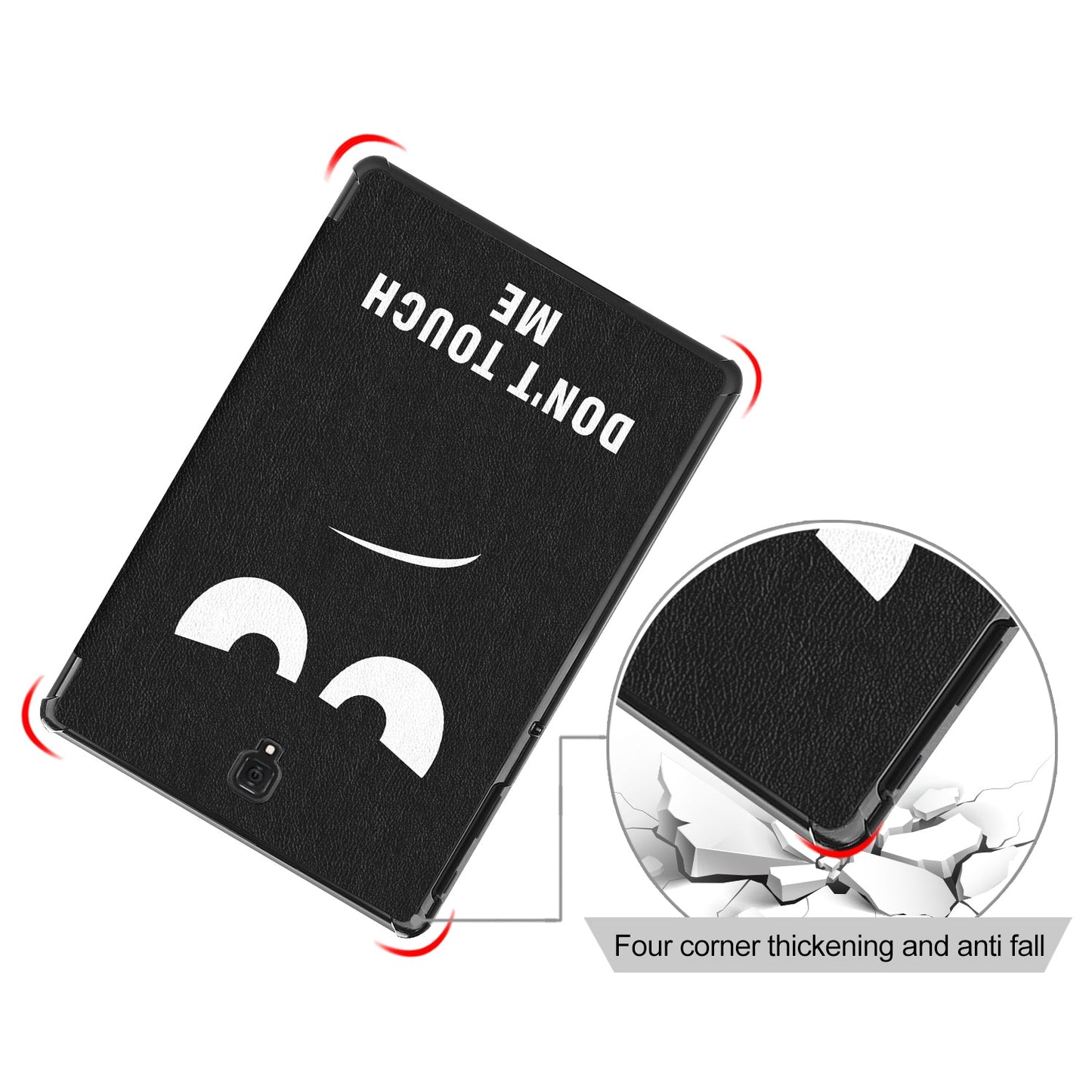 Galaxy Tab S4 10.5 T830 Designer Tri-fold Case [Notouch]