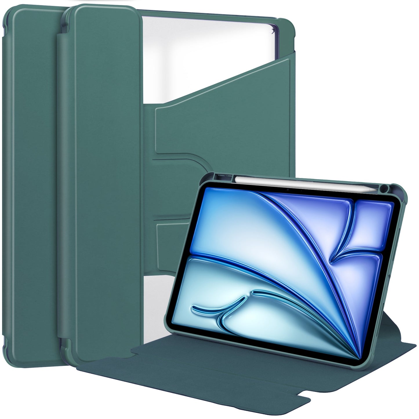 Ipad Air 13" (2026-2024 M4/m3/m2) Rotating Acrylic Case [Teal]