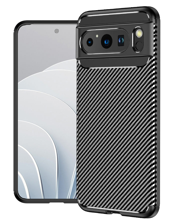 Google Pixel 8 Pro Carbon Fibre Case [Black]