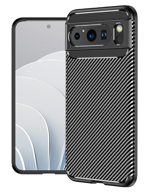 Google Pixel 8 Pro Carbon Fibre Case [Black]