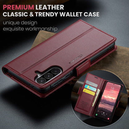 Galaxy A36 5G Pu Wallet Case [Maroon]