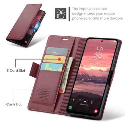 Galaxy A36 5G Pu Wallet Case [Maroon]