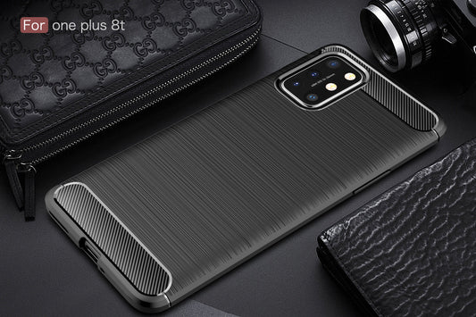 Oneplus 8t Carbon Fibre Case [Black]