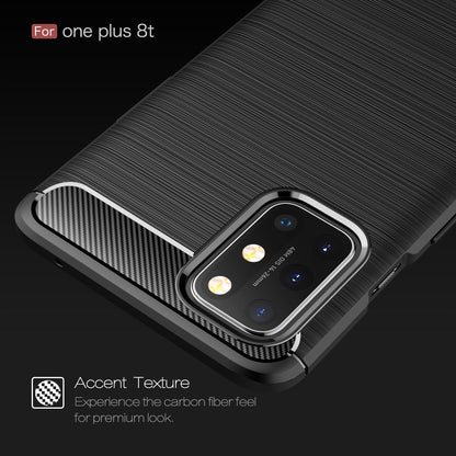 Oneplus 8t Carbon Fibre Case [Black]