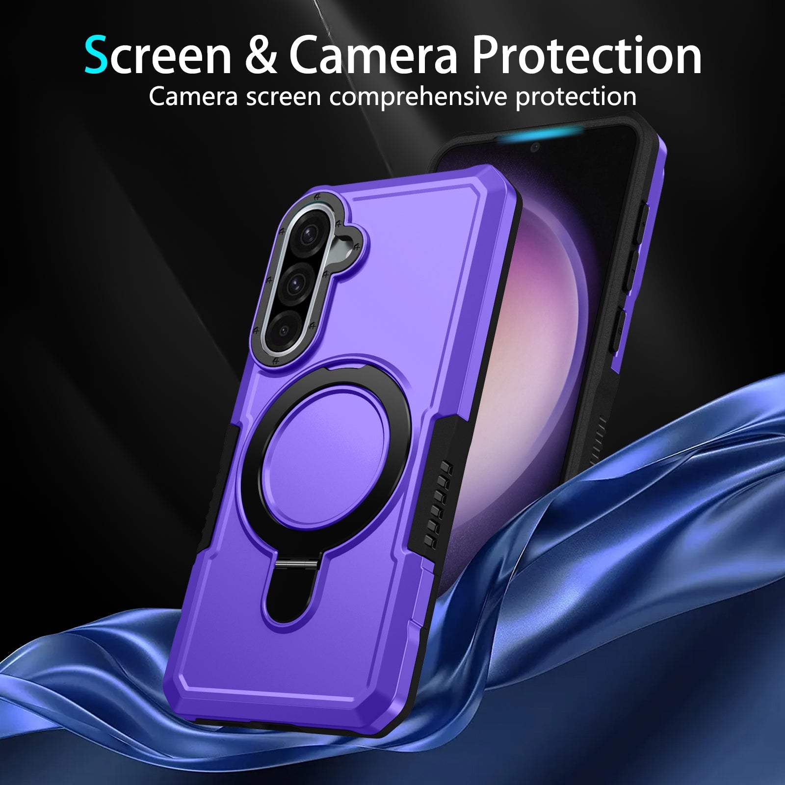 Samsung Galaxy A56 5G Heavy Duty Case [Purple]