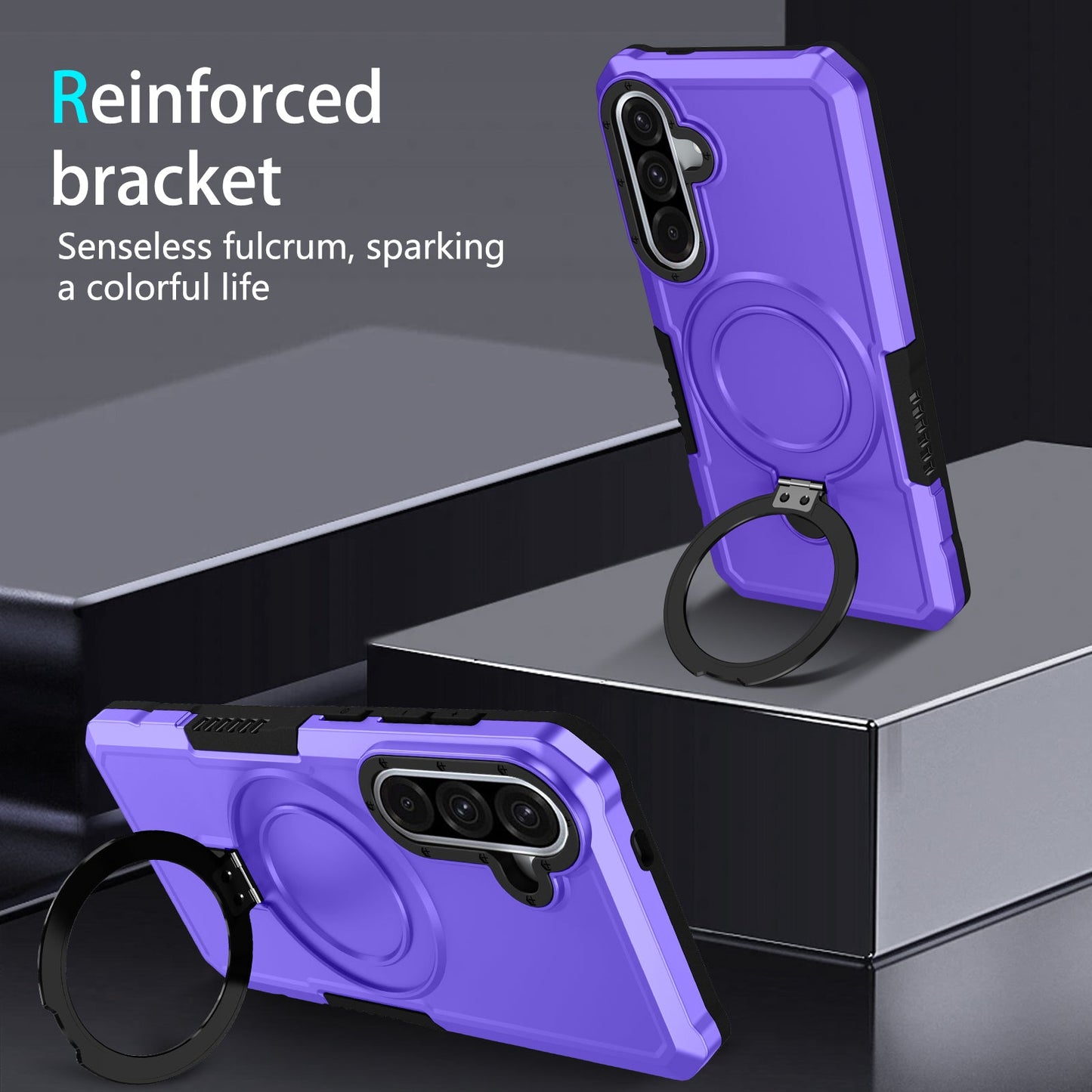 Samsung Galaxy A56 5G Heavy Duty Case [Purple]
