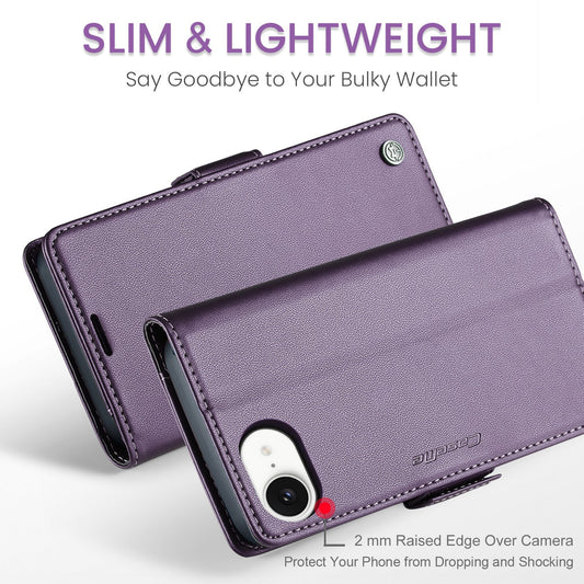 Apple iPhone 16E Pu Wallet Case [Purple]