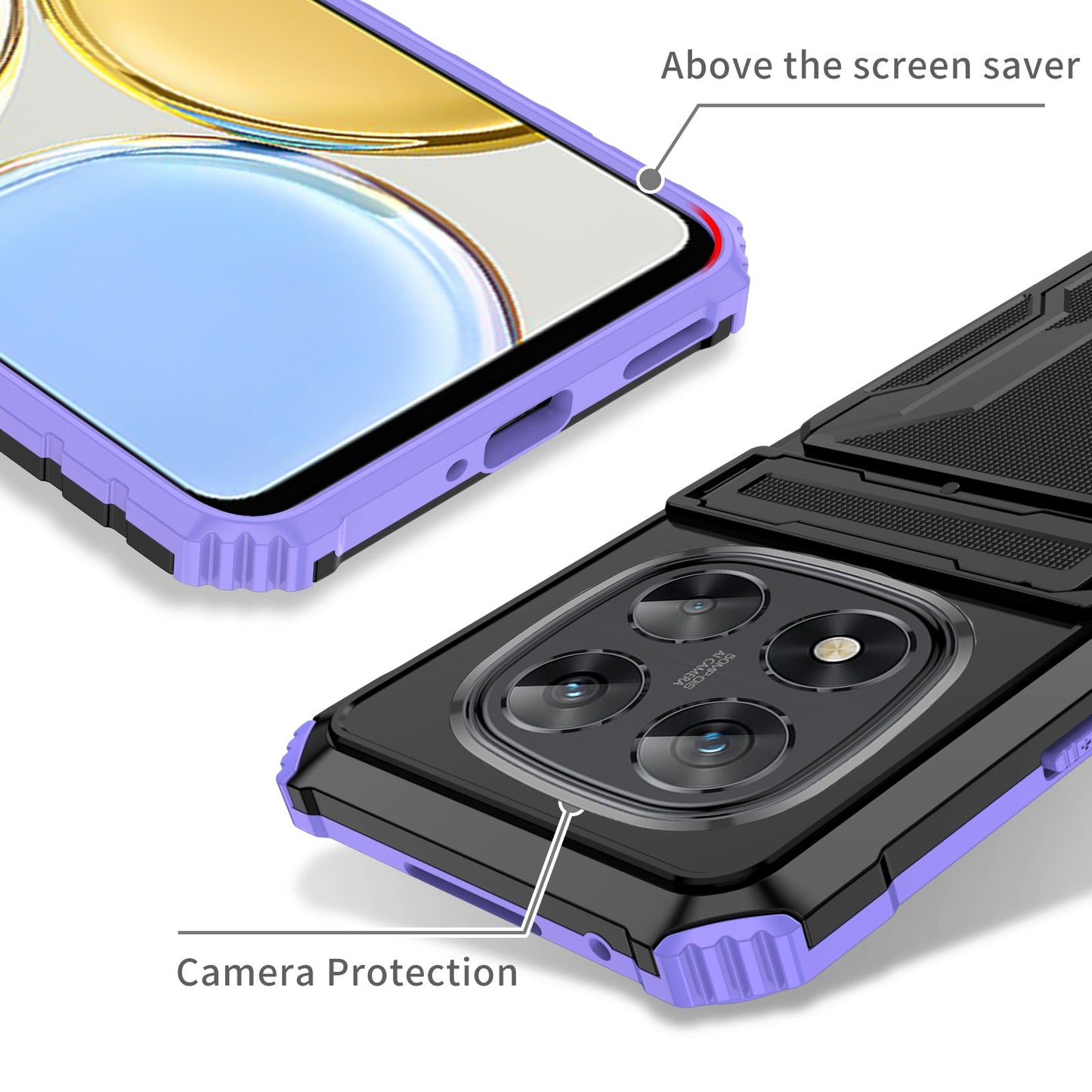 Xiaomi Redmi Note 14 Pro 5G Heavy Duty Case [Purple]