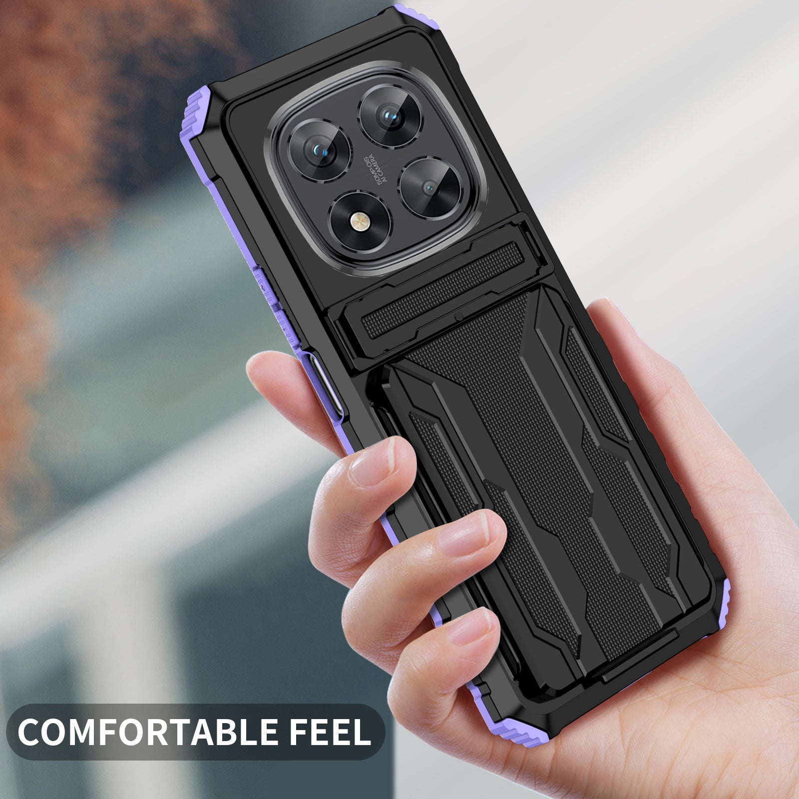 Xiaomi Redmi Note 14 Pro 5G Heavy Duty Case [Purple]
