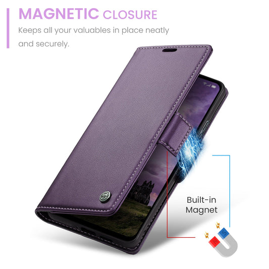 Oppo Reno 13 Pro 5G Pu Wallet Case [Purple]