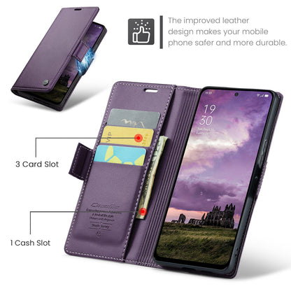 Oppo Reno 13 Pro 5G Pu Wallet Case [Purple]