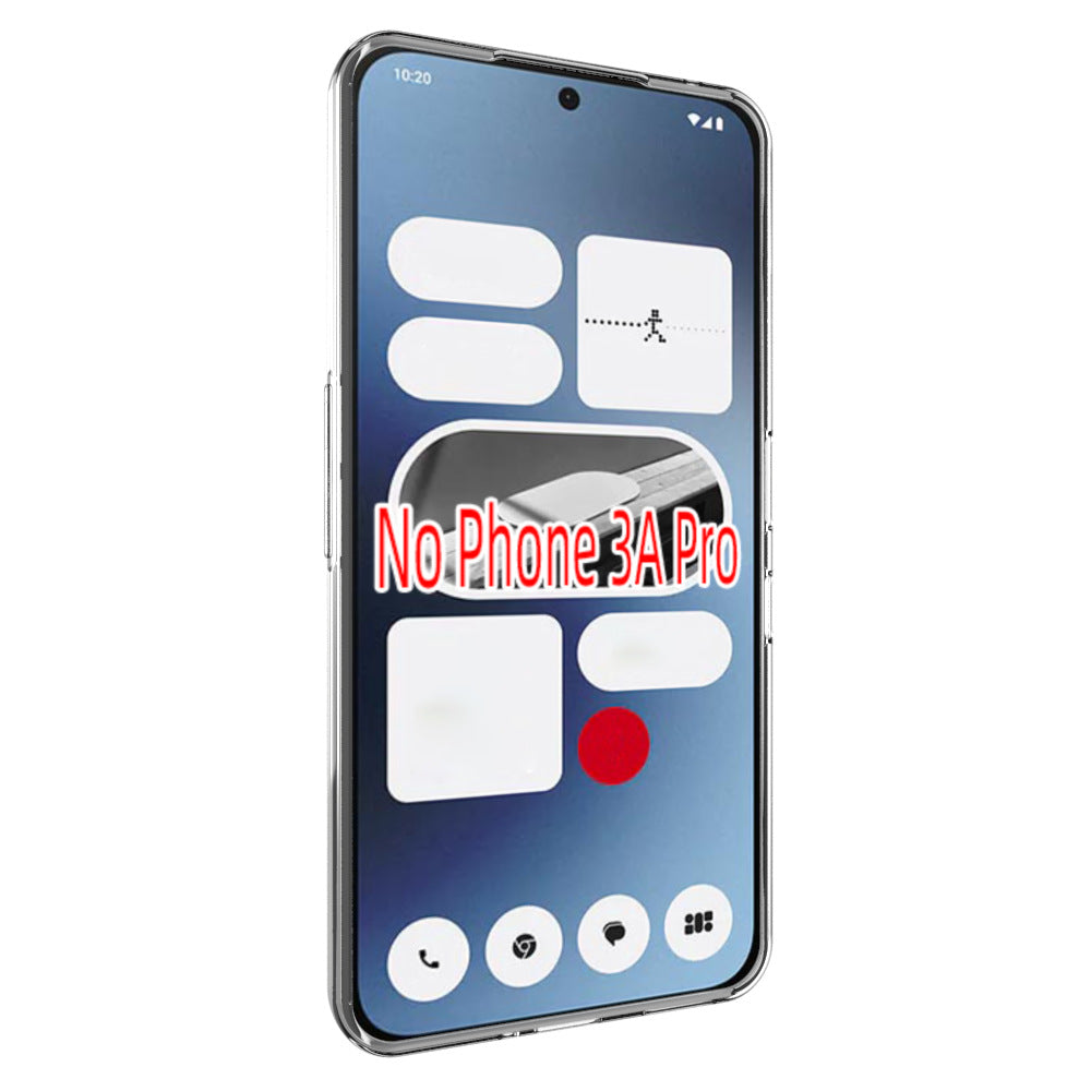 Nothing Phone (3A) Pro Soft Gel Case [Clear]