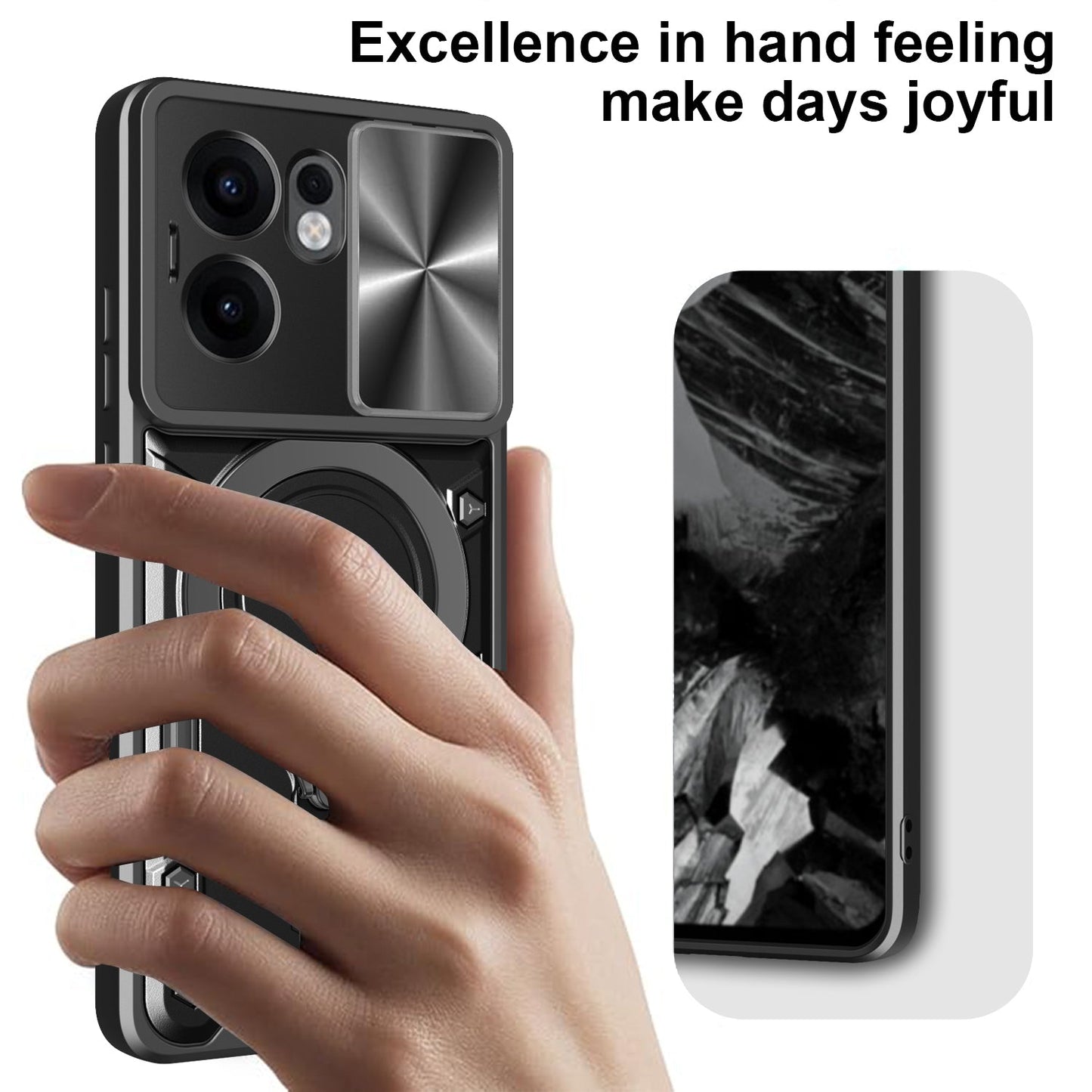 Oppo Reno 13 F 5G Heavy Duty Case [Navy]