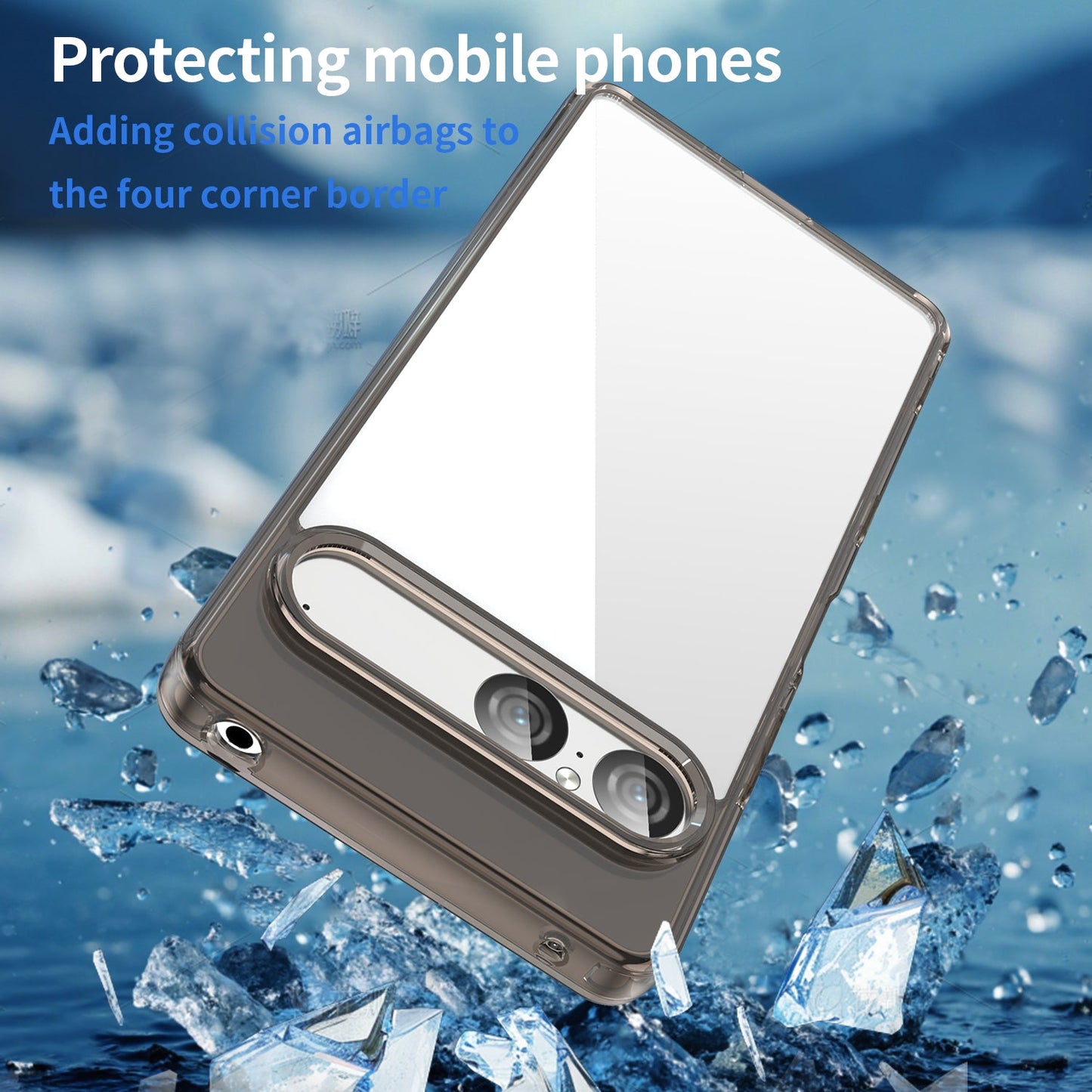 Sony Xperia 10 Vii Soft Gel Case [Clear Grey]