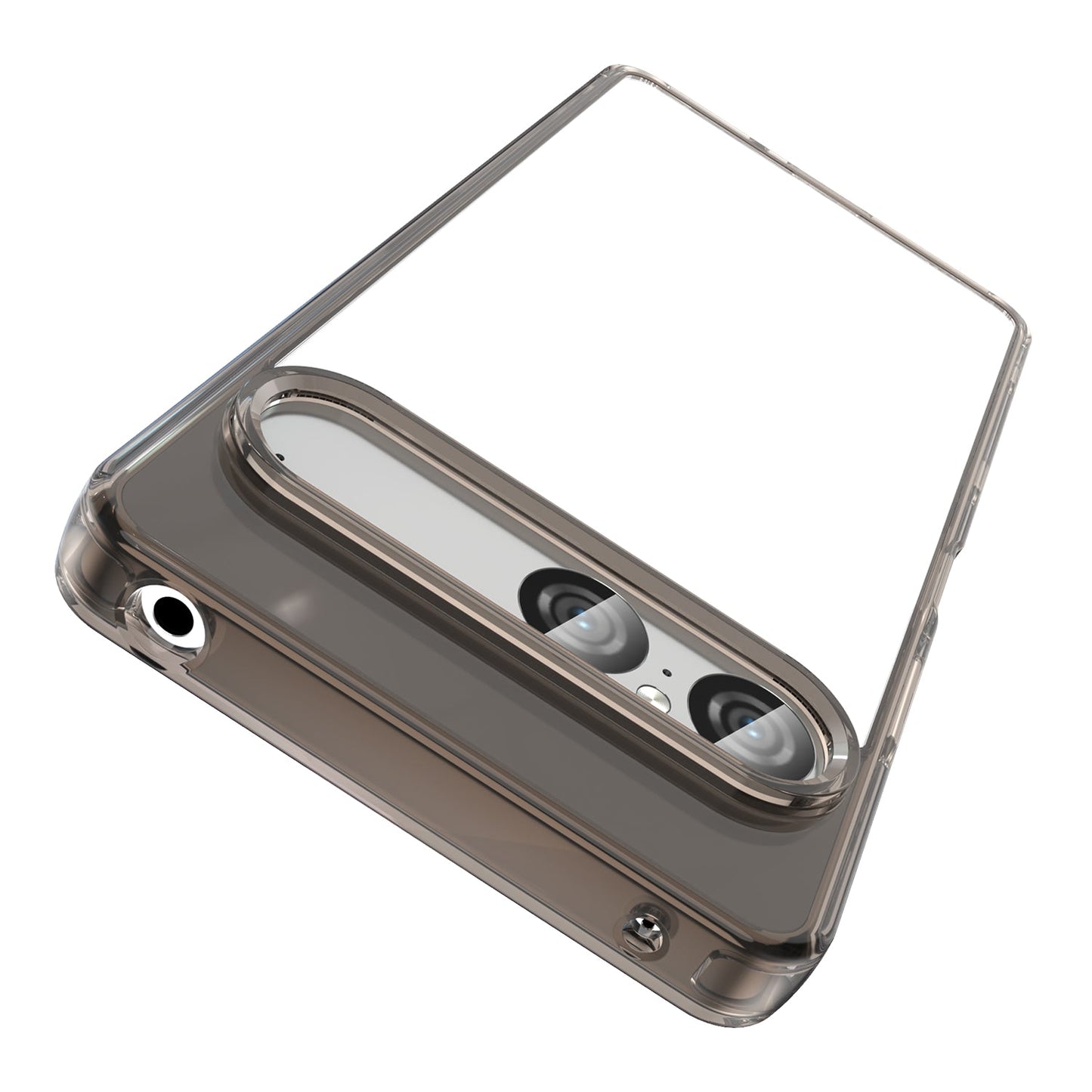 Sony Xperia 10 Vii Soft Gel Case [Clear Grey]