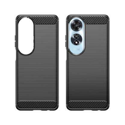 Oppo A60 4G Carbon Fibre Case [Black]