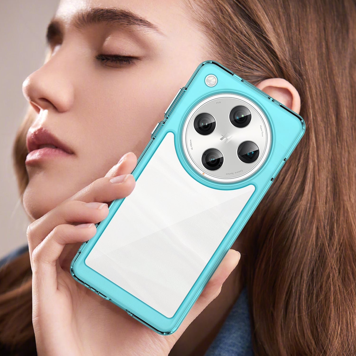 Oppo Find X8 Pro Soft Gel Case [Clear Blue]