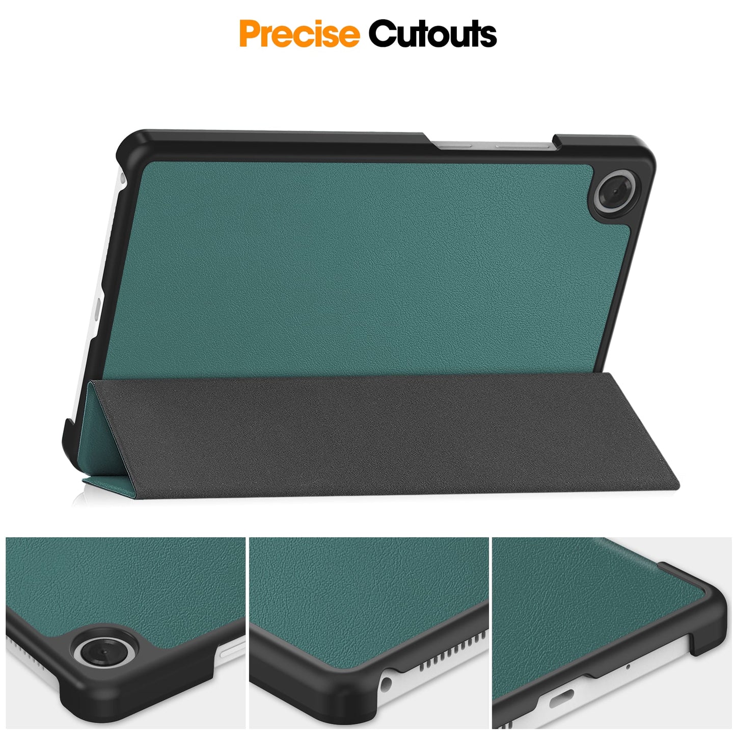 Lenovo Tab One 8.7" Tri-fold Pu Case [Teal]