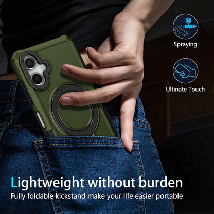 Galaxy A06 4G Kickstand Heavy Duty Case [Green]