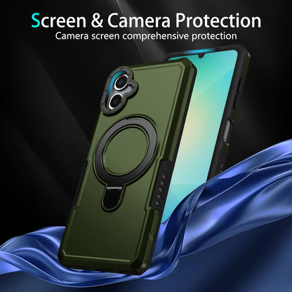 Galaxy A06 4G Kickstand Heavy Duty Case [Green]