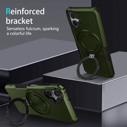 Galaxy A06 4G Kickstand Heavy Duty Case [Green]