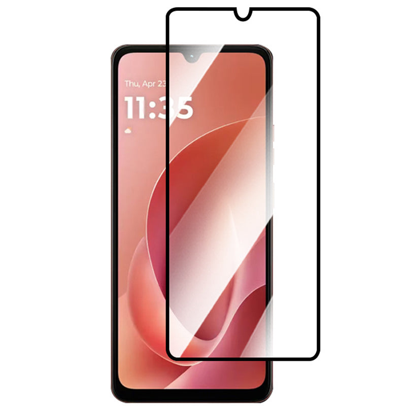 Moto G06 Tempered Glass Screen Protector [Black]