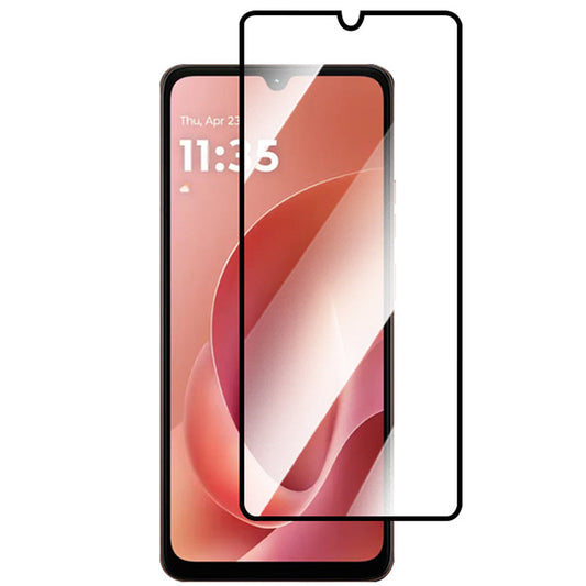 Moto G06 Tempered Glass Screen Protector [Black]