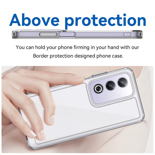 Oppo A80 5G Soft Gel Bumper Case [Clear]