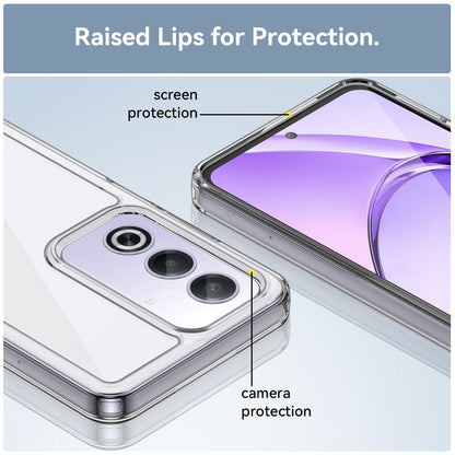 Oppo A80 5G Soft Gel Bumper Case [Clear]