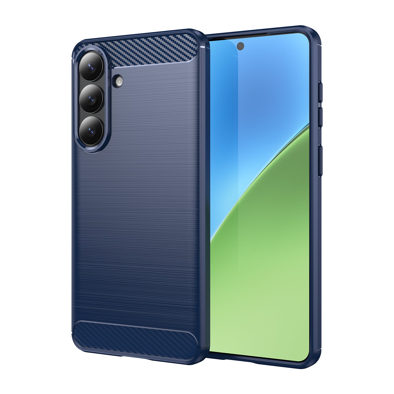 Galaxy S26 Plus Carbon Fibre Case [Navy]