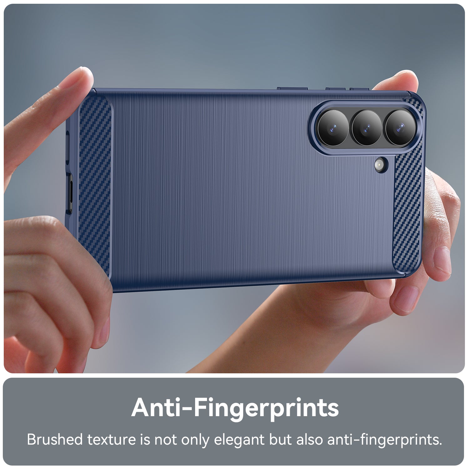 Galaxy S26 Plus Carbon Fibre Case [Navy]