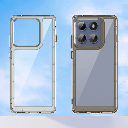 Moto Edge 60 Pro Soft Gel Case [Clear Grey]