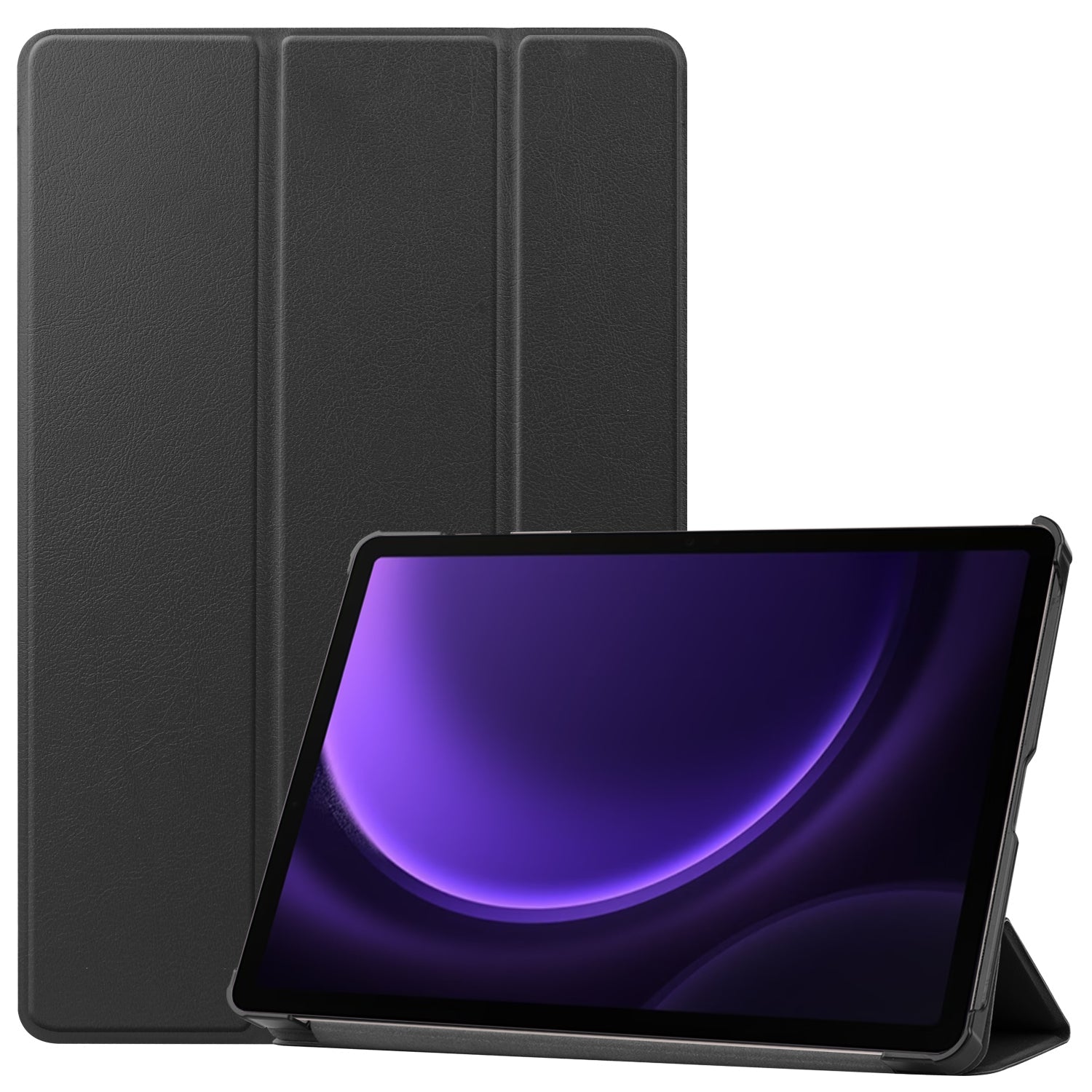 Galaxy Tab S9fe X510 Tri-fold Pu Case [Black]