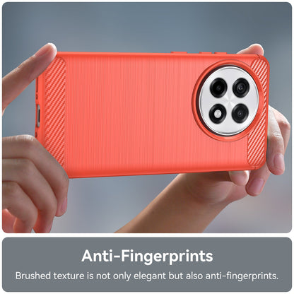Oneplus 13R 5G Carbon Fibre Case [Red]