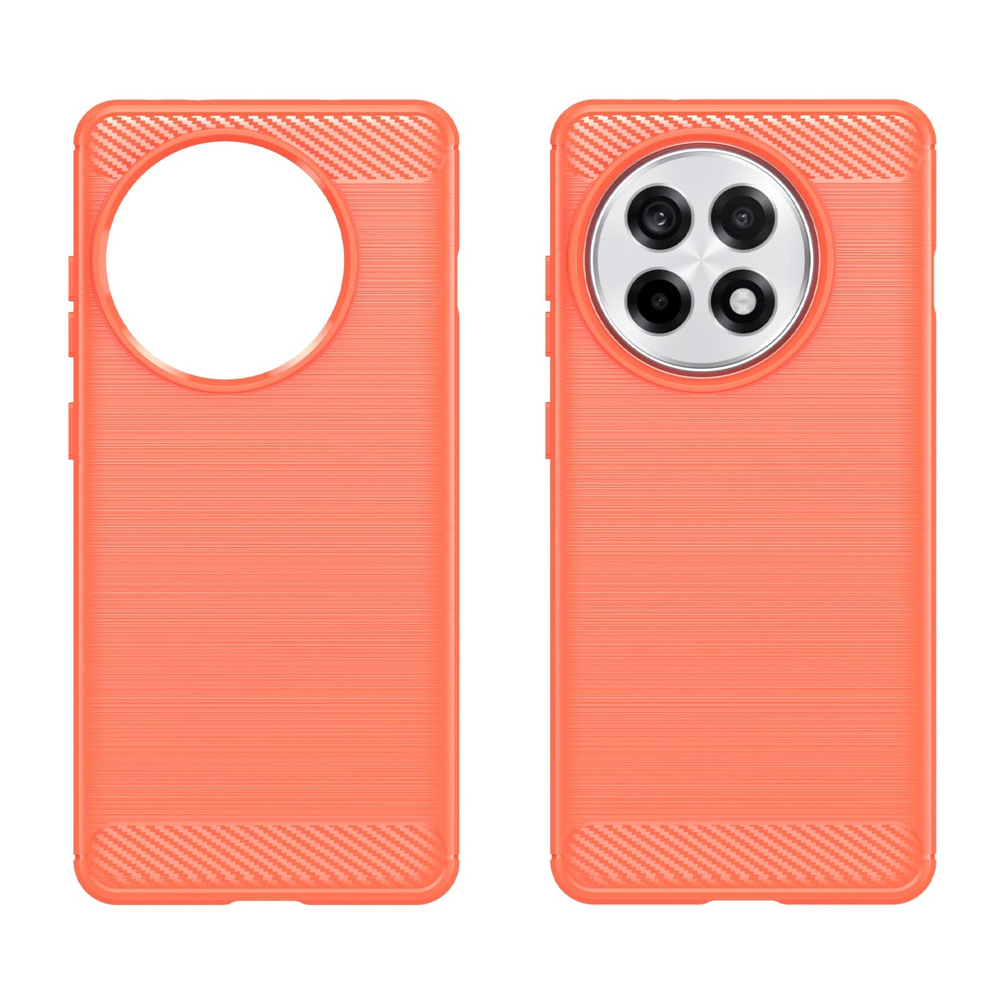 Oneplus 13R 5G Carbon Fibre Case [Red]