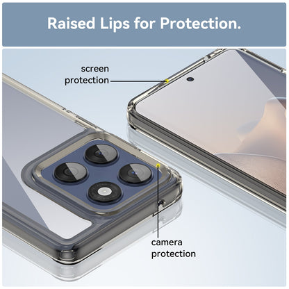 Moto Edge 60 Fusion Soft Gel Case [Clear Grey]