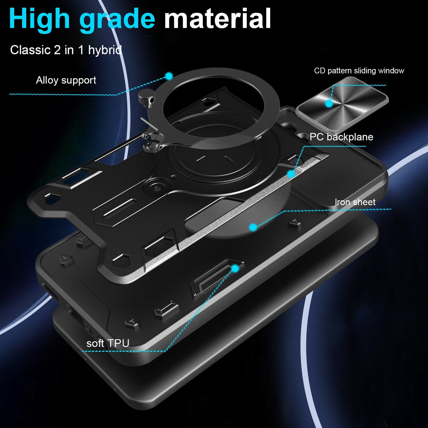 Xiaomi Poco X7 Pro Heavy Duty Case [Black]