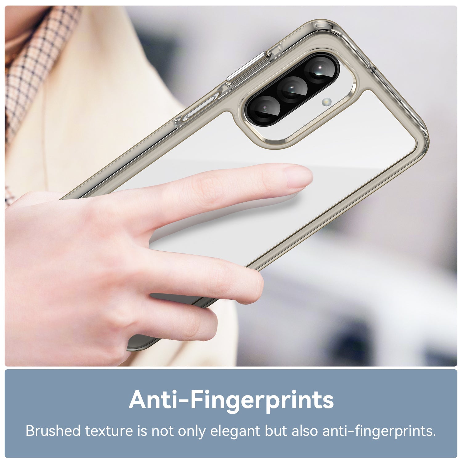 Samsung Galaxy A26 5G Soft Gel Case [Clear Grey]