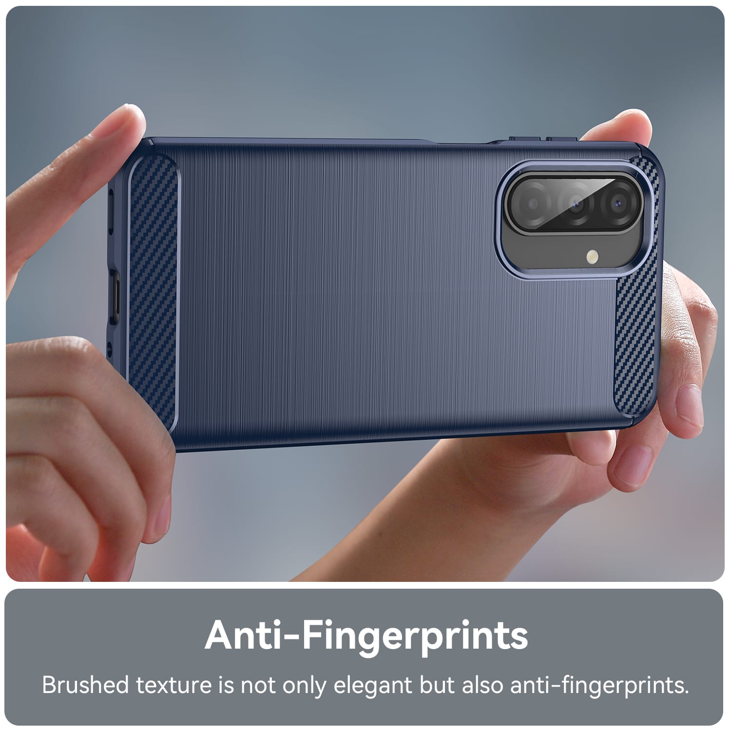 Galaxy A17 5g Carbon Fibre Case [Navy]