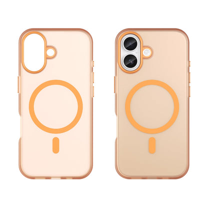 Iphone 17 Magsafe Soft Matte Case [Orange]