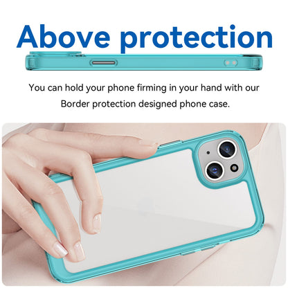 Iphone 15 Plus Soft Gel Case [Clear Blue]