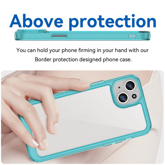 Iphone 15 Plus Soft Gel Case [Clear Blue]