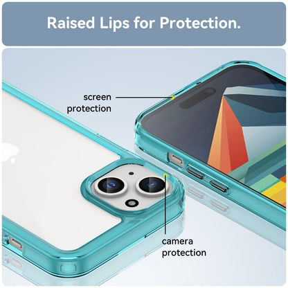 Iphone 15 Plus Soft Gel Case [Clear Blue]