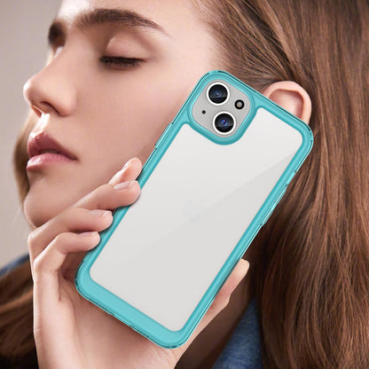 Iphone 15 Plus Soft Gel Case [Clear Blue]