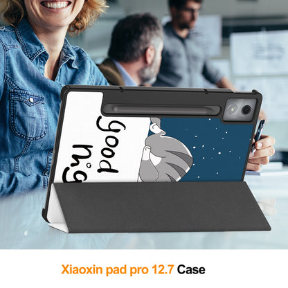 Lenovo Idea Tab Pro 12.7" Tb373 Designer Tri-fold Case [Lazycat]