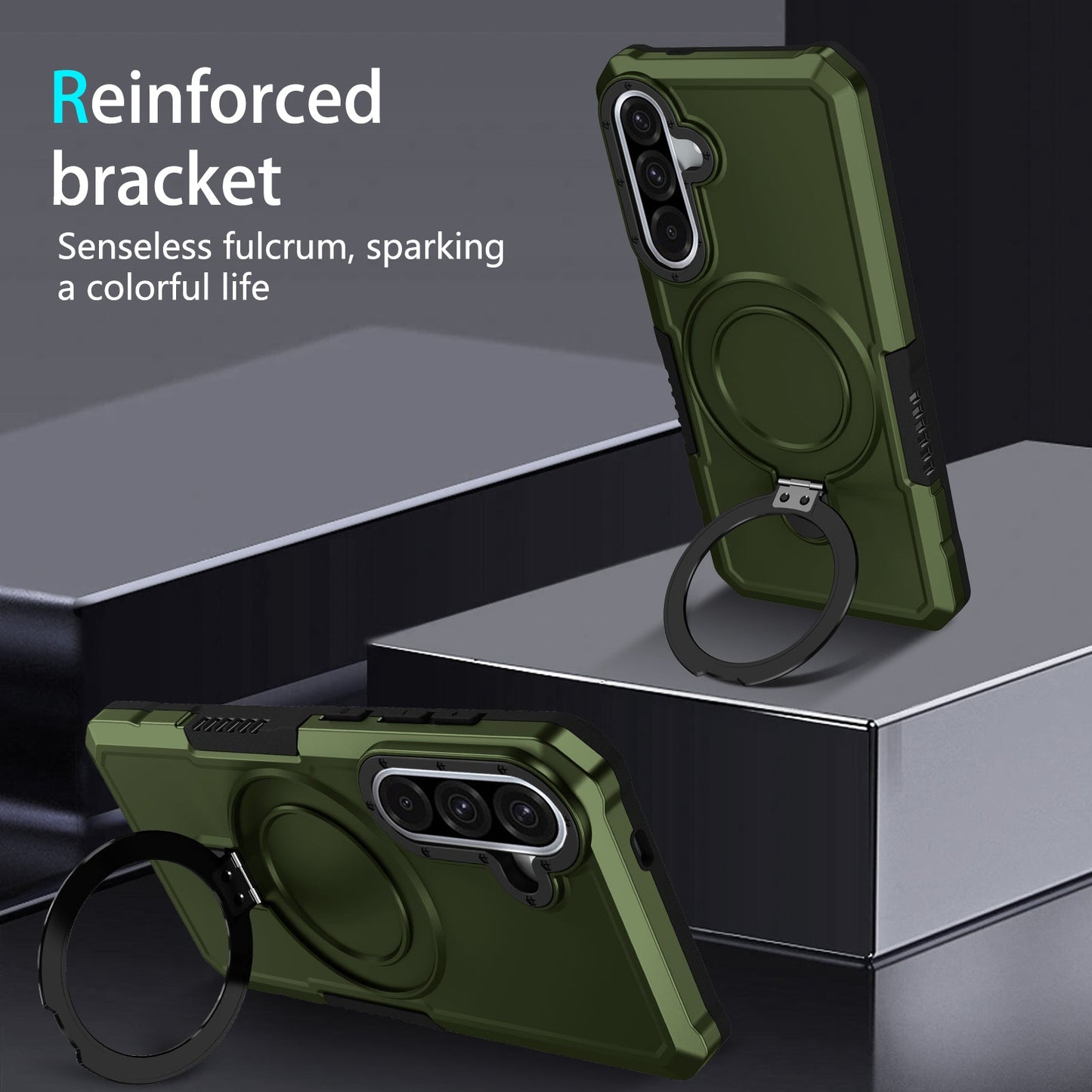 Samsung Galaxy A56 5G Heavy Duty Case [Green]