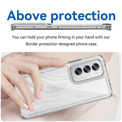 Oppo Reno 12 Soft Gel Bumper Case [Clear]