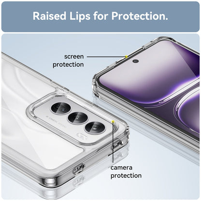 Oppo Reno 12 Soft Gel Bumper Case [Clear]